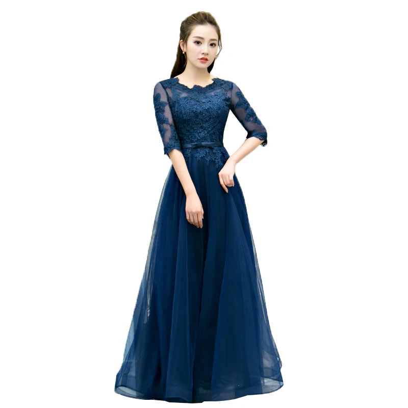 Элегантные женские вечерние платья с коротким рукавом сексуальное А силуэта из