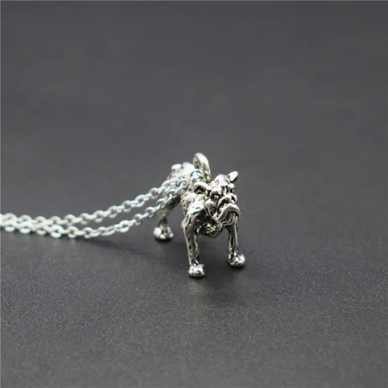 Vintage Retro Pug Pendant Necklaces Cute Charm Jewellery | Украшения и аксессуары