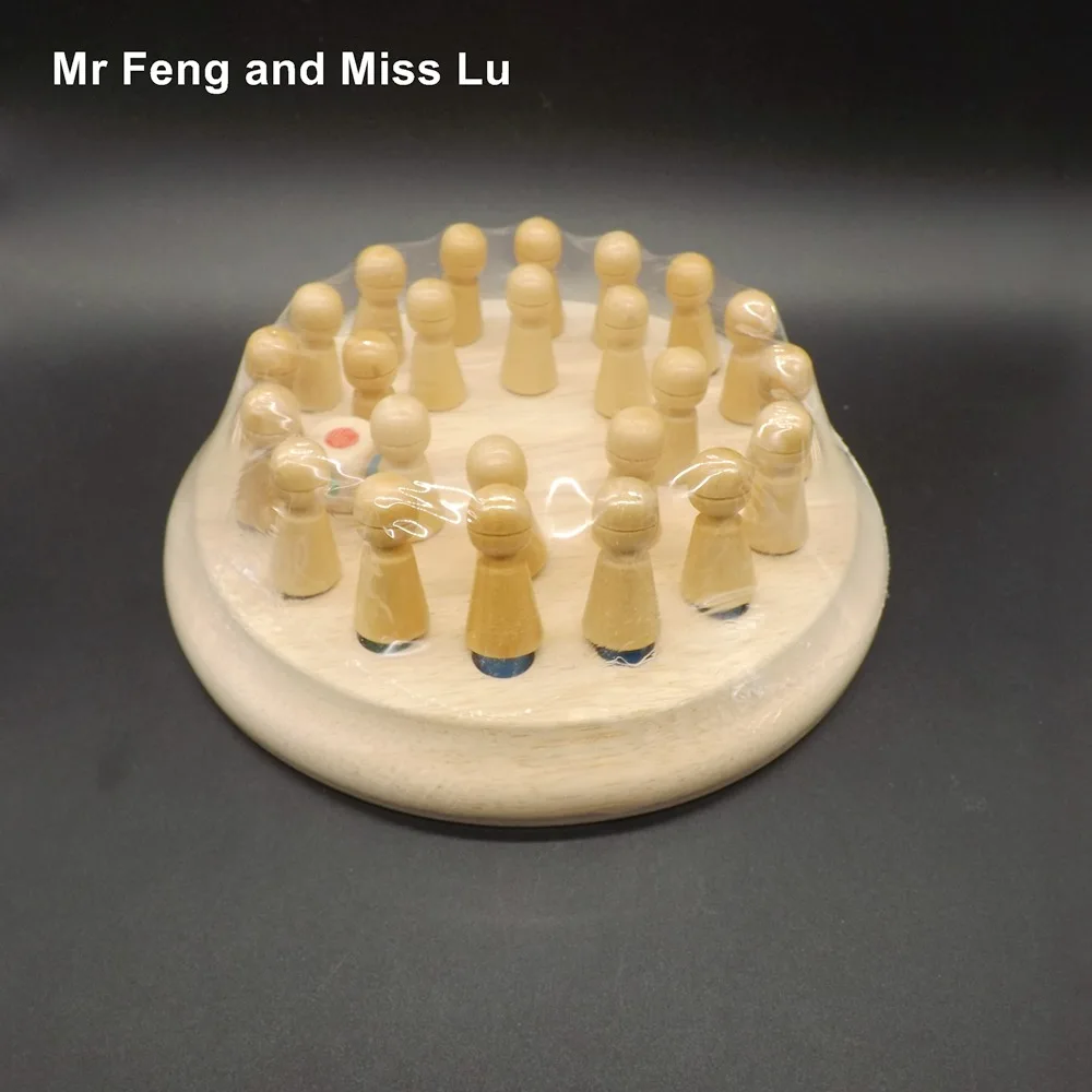 Intellectual Wood Memory Chess Board Games Training Problem Solving Toys Wooden Game | Игрушки и хобби