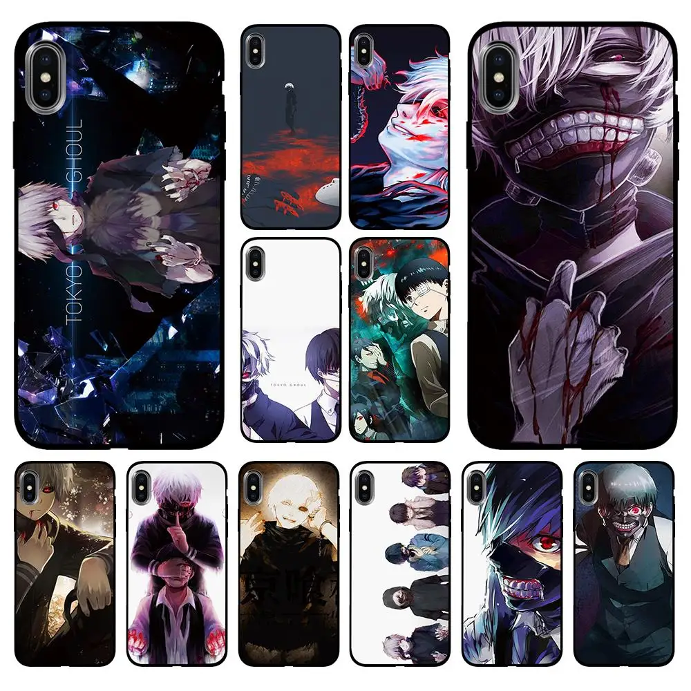 Japen bloody Tokyo Ghoul аниме Мягкий ТПУ чехол для Apple iPhone 6 6S 7 8 Plus 5 5S SE X XS MAX XR силиконовые