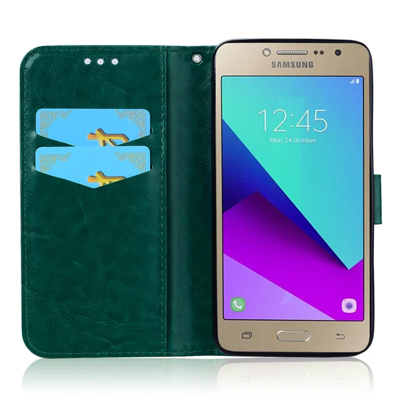 Кожаный чехол-книжка для samsung Galaxy J2 Prime, чехол для samsung J2 Prime, SM-G532F, силиконовый чехол, чехол для телефона samsung J2 Prime