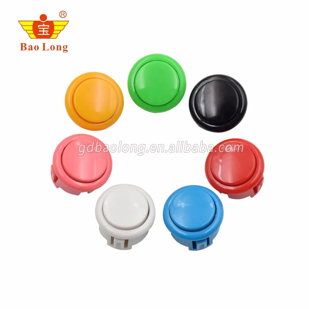 High quality 30mm Round Arcade Button cloning Sanwa Push for DIY Cabinet Parts JAMMA MAME | Спорт и развлечения