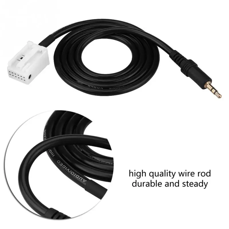 3.5MM AUX Audio Input Radio MP3 Player Cellphone Adapter Cable for Peugeot 307/408 | Автомобили и мотоциклы