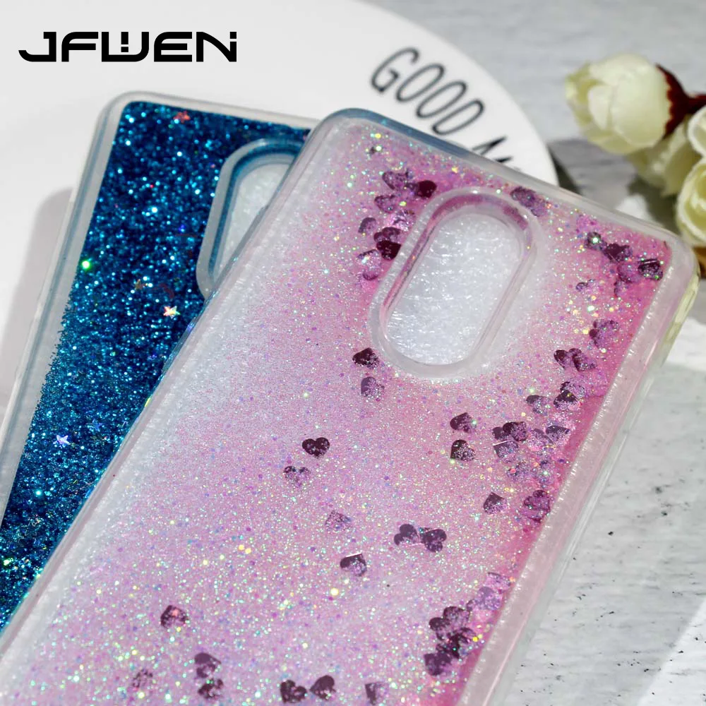 Jfwen для Coque Xiaomi Redmi 5 Чехол Жидкий блеск Телефонные Чехлы плюс Pro Мягкий ТПУ