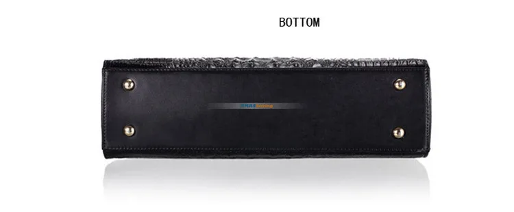 XMESSUN женская сумка из натуральной кожи большая через плечо с крокодиловым узором