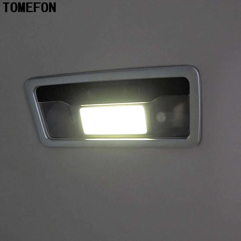 TOMEFON 2PCS For Lexus RX 2016 ABS Chrome Front Rear Roof Top Reading Lamp Light Cap Sticker Moulding Trim Accessories | Автомобили и