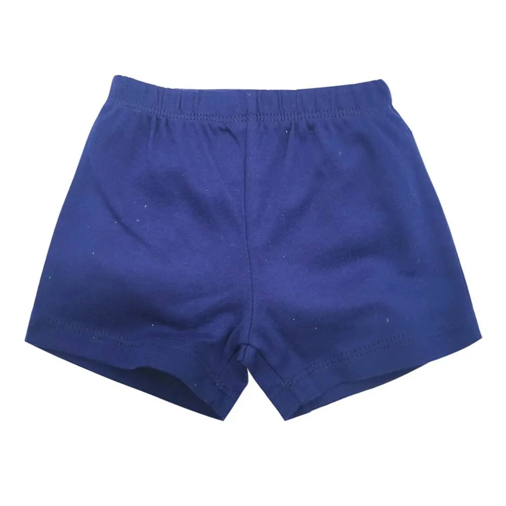 2019 summer children's clothing boys shorts solid color cotton baby pajamas pants |