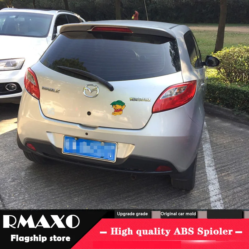 Спойлер для Mazda M2 2009 2013 Mazda2 высококачественный спойлер из АБС пластика заднего