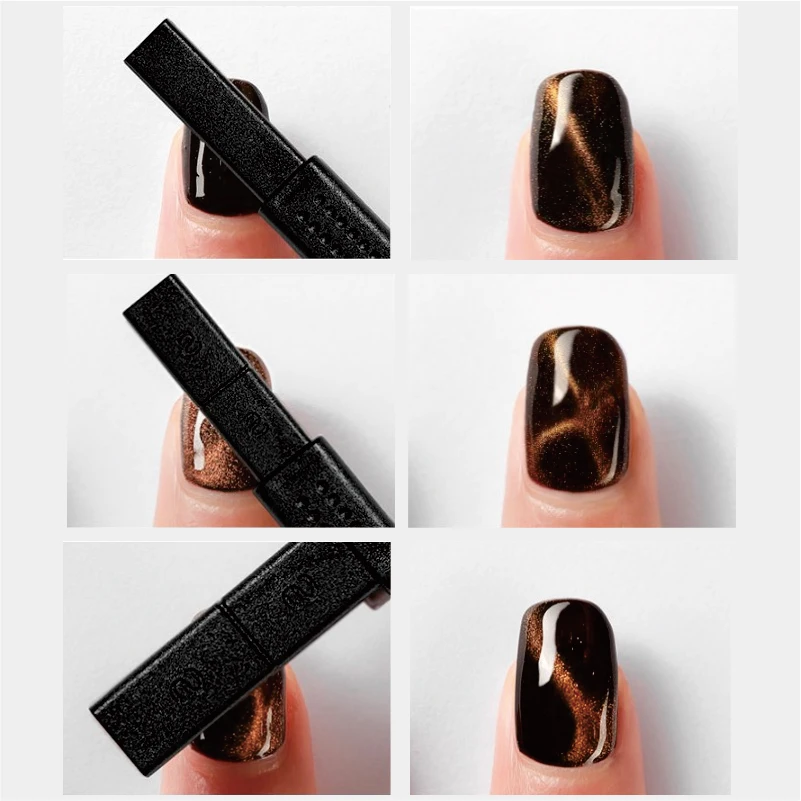 Многофункциональный магнитный 3d гель лак для ногтей с кошачьими глазами и