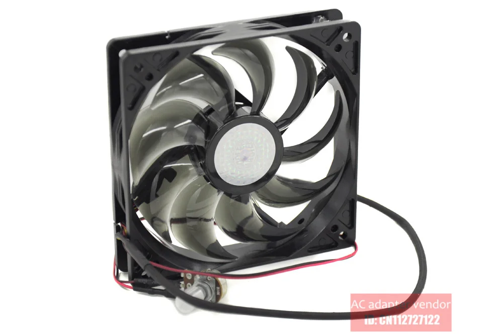 Новый Кулер Master CPU 12 см тихий 4 проводной ШИМ Вентилятор охлаждения|cooling fan|cooler master