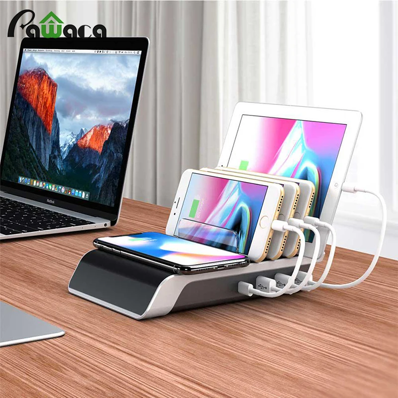 Мульти 3 порта USB зарядное устройство Кронштейн Мобильный планшет смарт