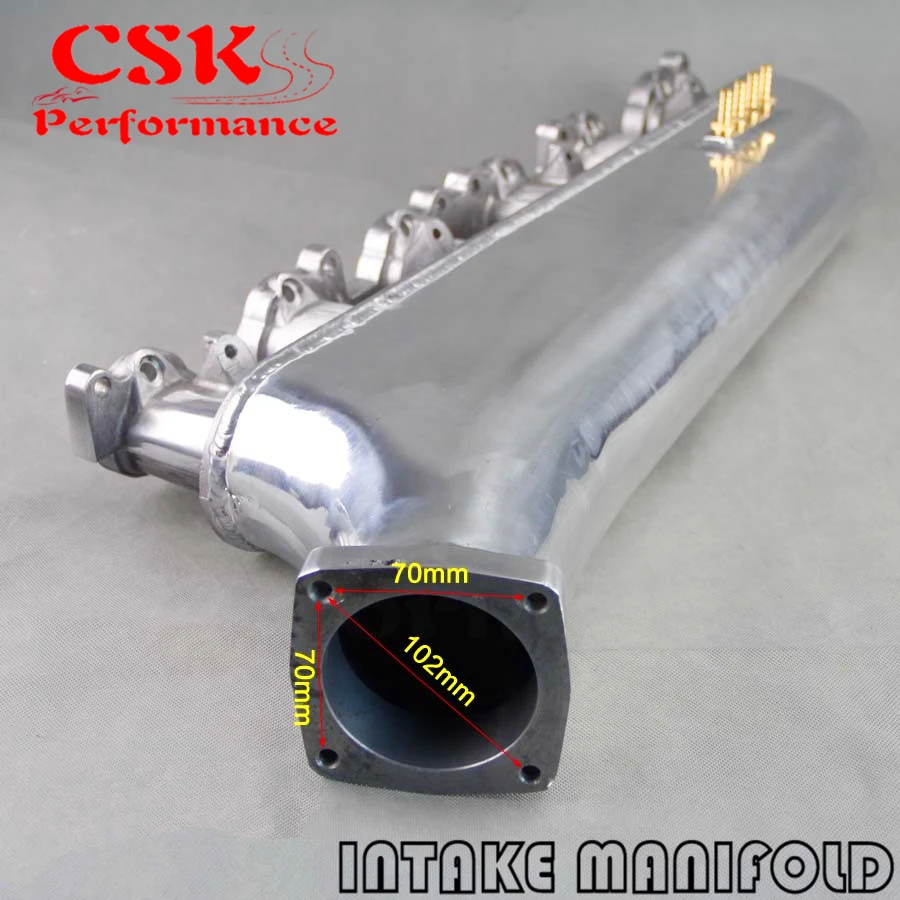 Новый полированный алюминиевый впускной коллектор воздуха для Toyota Land Crusier 4.5L