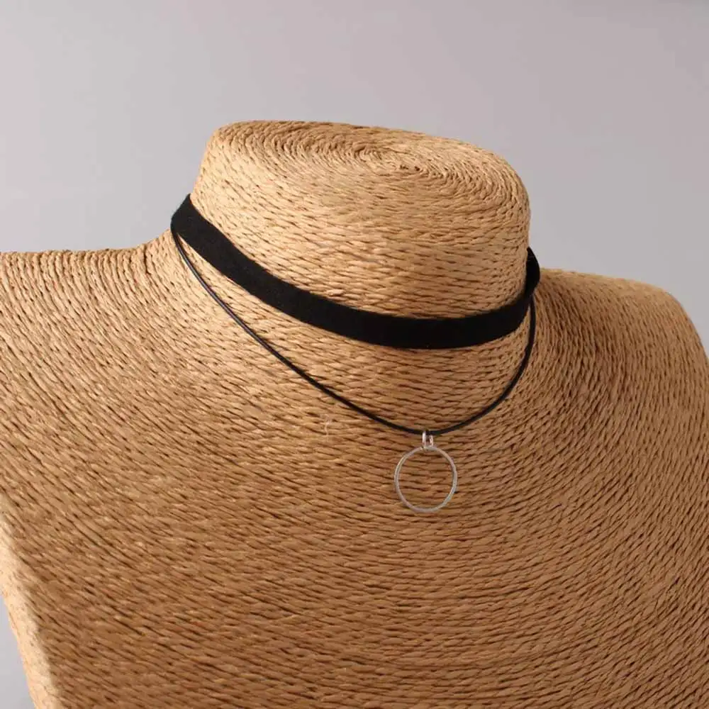 Горячее предложение многослойный Ожерелье bijoux геометрический треугольный кулон ожерелье Макси массивные Чокеры ожерелье для женщин ювелирные изделия