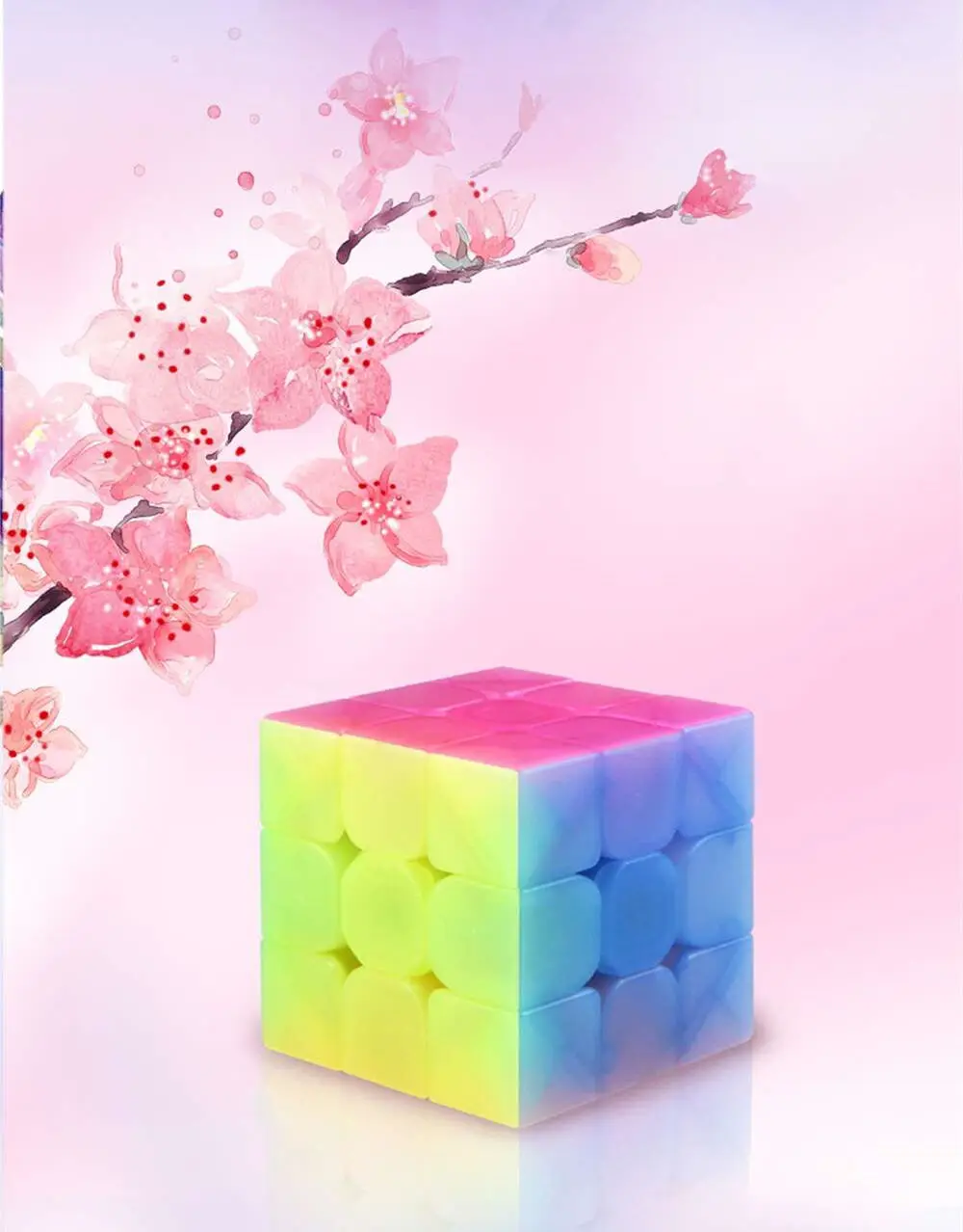 QIYI Персонализация 2x2x2 желе Stickerless паззлы куб 3x3x3 магические скоростные кубики 4x4x4 cubo magico 5x5x5 qiyi куб Развивающие игрушки