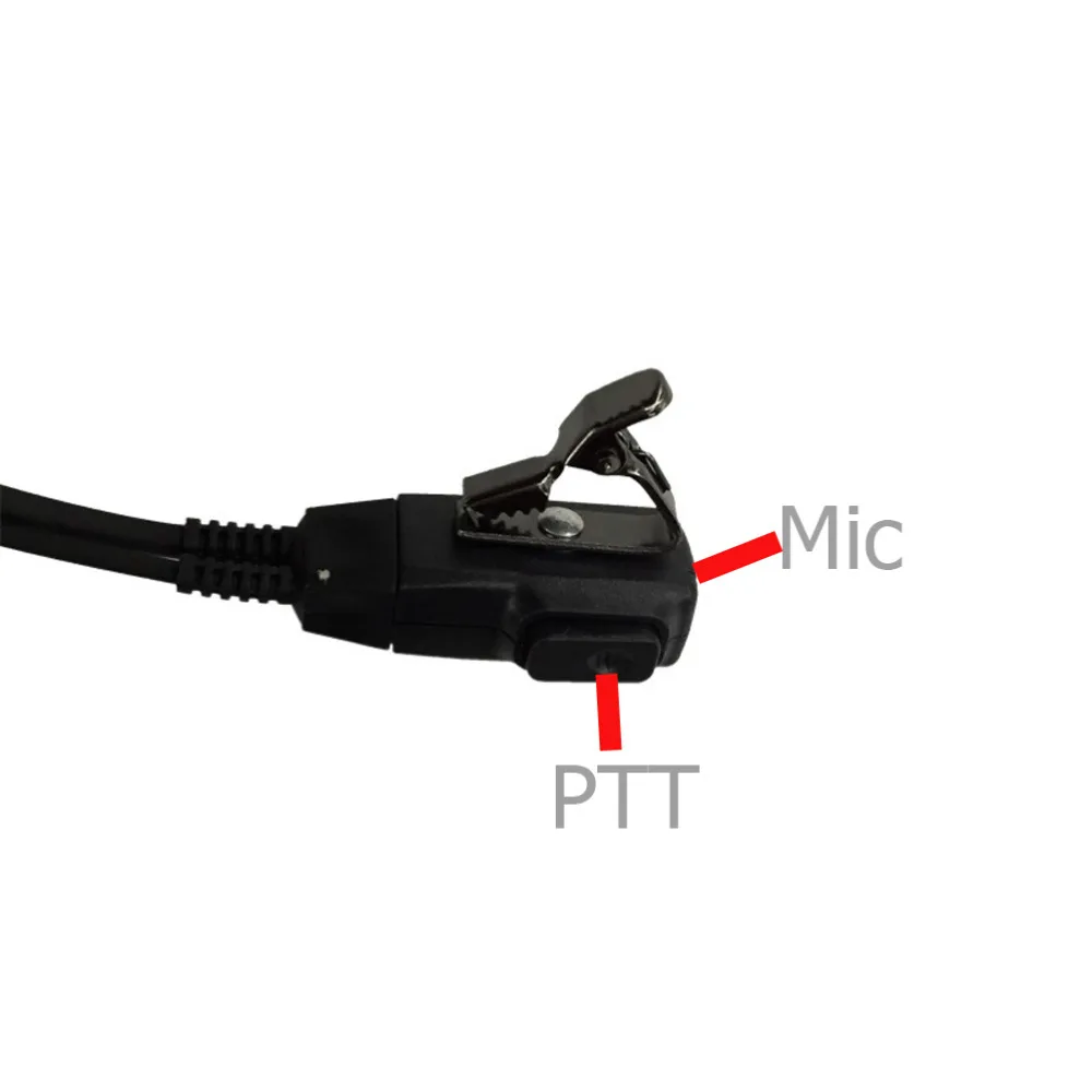YIDATON 2 Pin Ptt Mic Скрытая Акустическая трубка наушник для Midland Радио G6 g7 Gxt1050 Gxt550 Gxt650 Lxt80