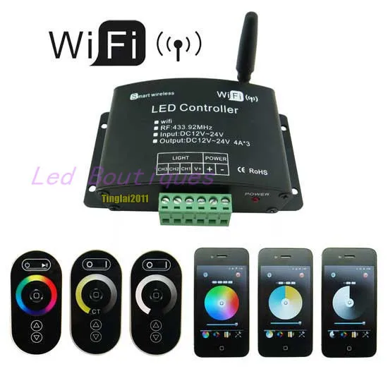Новое прибытие WiFi светодиодный контроллер RGB цветовая регулировка температуры