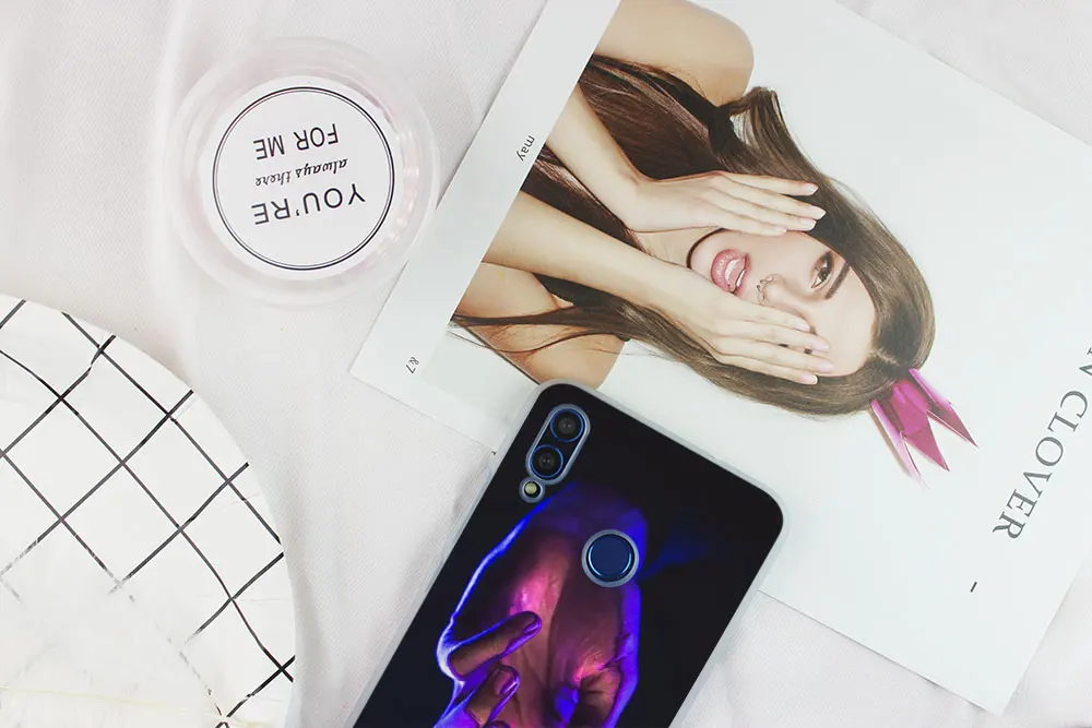 Чехол для телефона Honor 20i 10i с неоновыми лампочками силиконовый чехол Huawei 10 9 lite 8a 8X