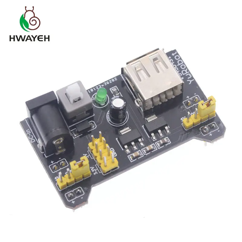 MB102 макет Питание модуль MB 102 3 V 5V Solderless макетная плата ForDIY Напряжение