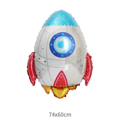 Воздушные шары на день рождения космонавты и ракеты космический корабль