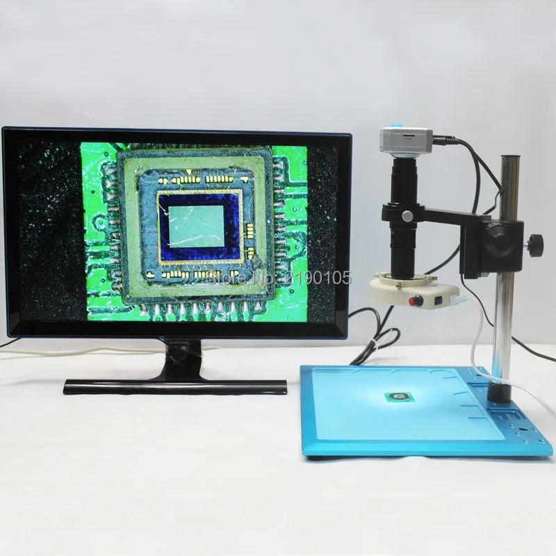 Камера промышленного микроскопа 16MP HDMI USB 60FPS 1080P + Точная отделка 300*400 мм объектив