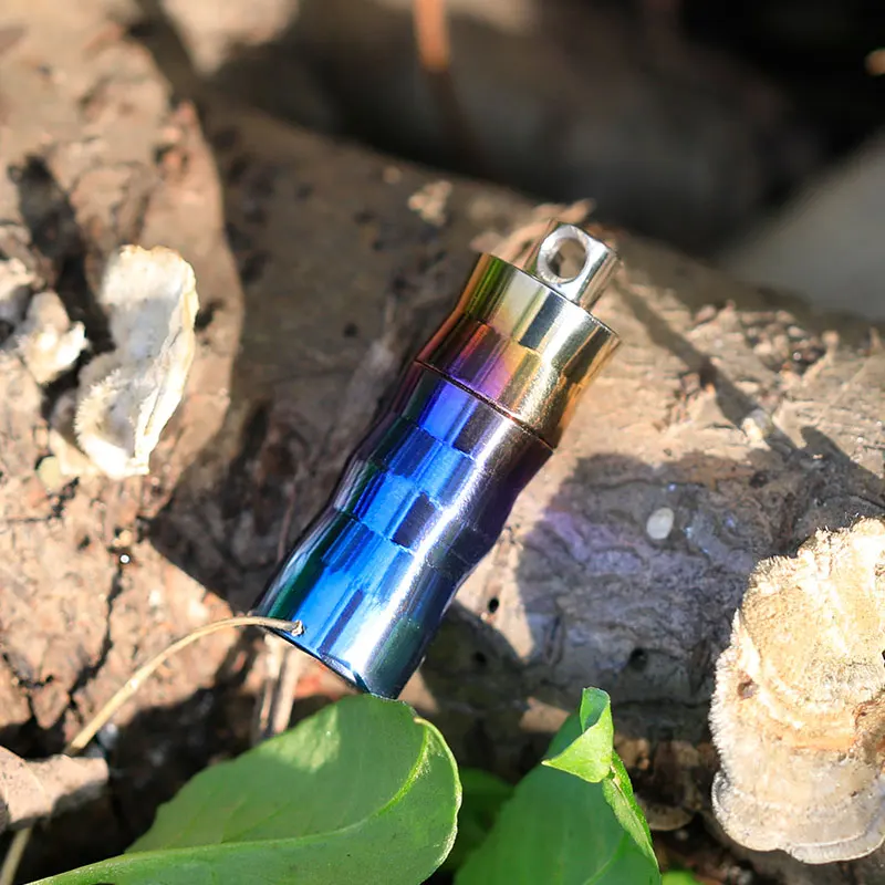 Чехол для хранения таблеток Tiartisan Mini из титана экологичный сверхлегкий