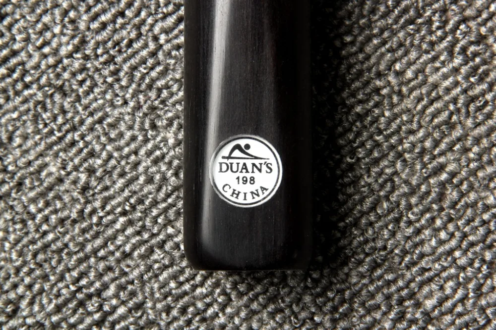 China DUAN'S CUE Snooker Cue 100% All Handmade Professional Billiard Black 8 Athelete Use 10.3mm Tip Stick NO.198 | Спорт и