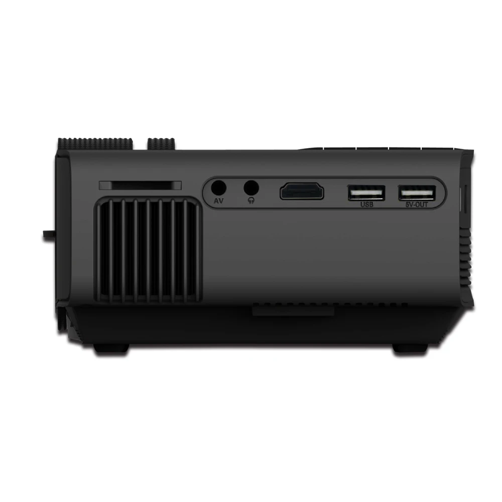 Светодиодный мини проектор AAO YG410 для смартфонов мультимедийный Miraplug Mirawire Airplay