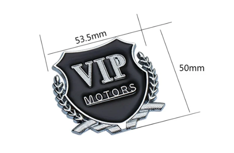 2 шт. Автомобильная наклейка эмблема с мотором значок VIP для Land Rover LR4 LR3 LR2 Range Evoque