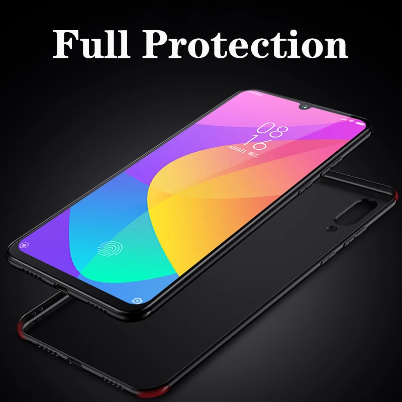 KEYSION Матовый телефон случае для Xiaomi mi CC9 CC9E 9 SE чехол Защита Мягкая ТПУ Силиконовая