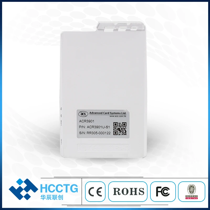 ISO 7816 micro USB и Bluetooth Смарт-кардридер с перезаряжаемой батареей ACR3901 | Компьютеры