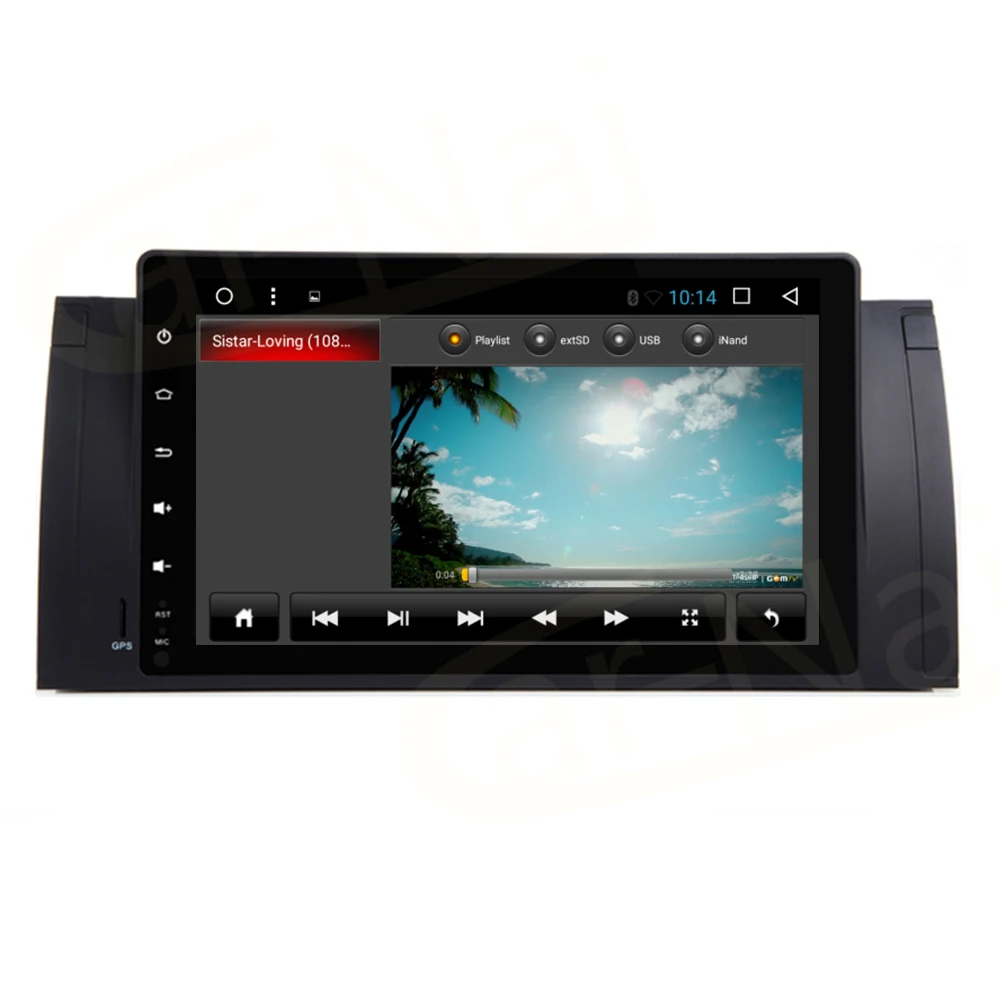 Автомобильный GPS Navi 9 дюймов Android 8 1/9 0 для BMW E53 X5 E39 5 M5 1997-2006 Full Touch автомобильный