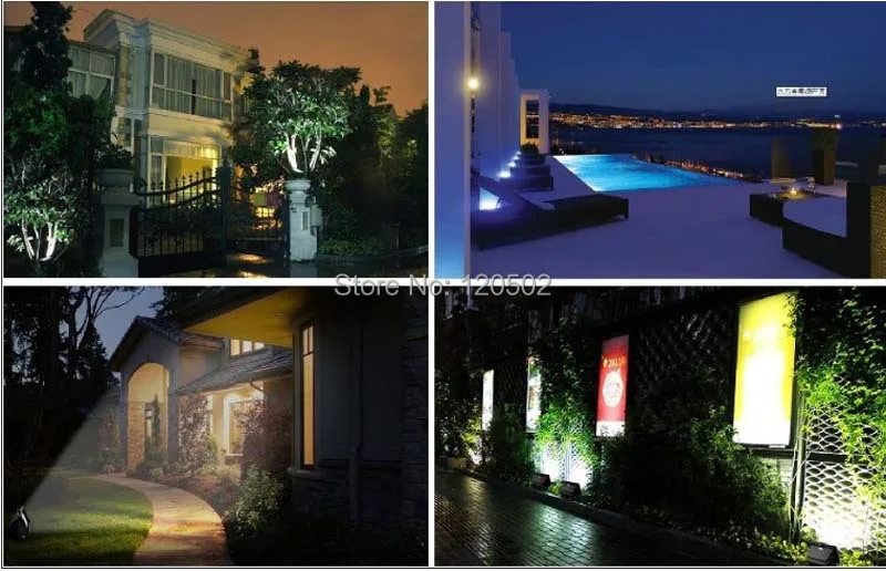 10 Вт RGB светодиодный сотовый светильник Светодиодный прожектор Мыть на открытом