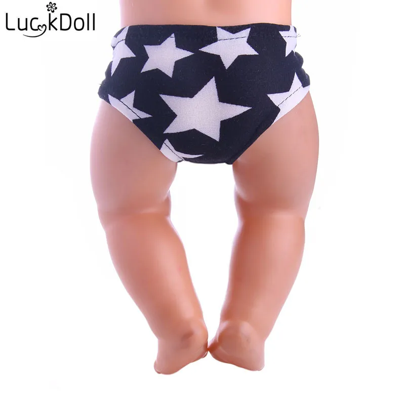 Однотонное нижнее белье LUCKDOLL для куклы 18 дюймов или 43 см аксессуары кукол|Куклы| |