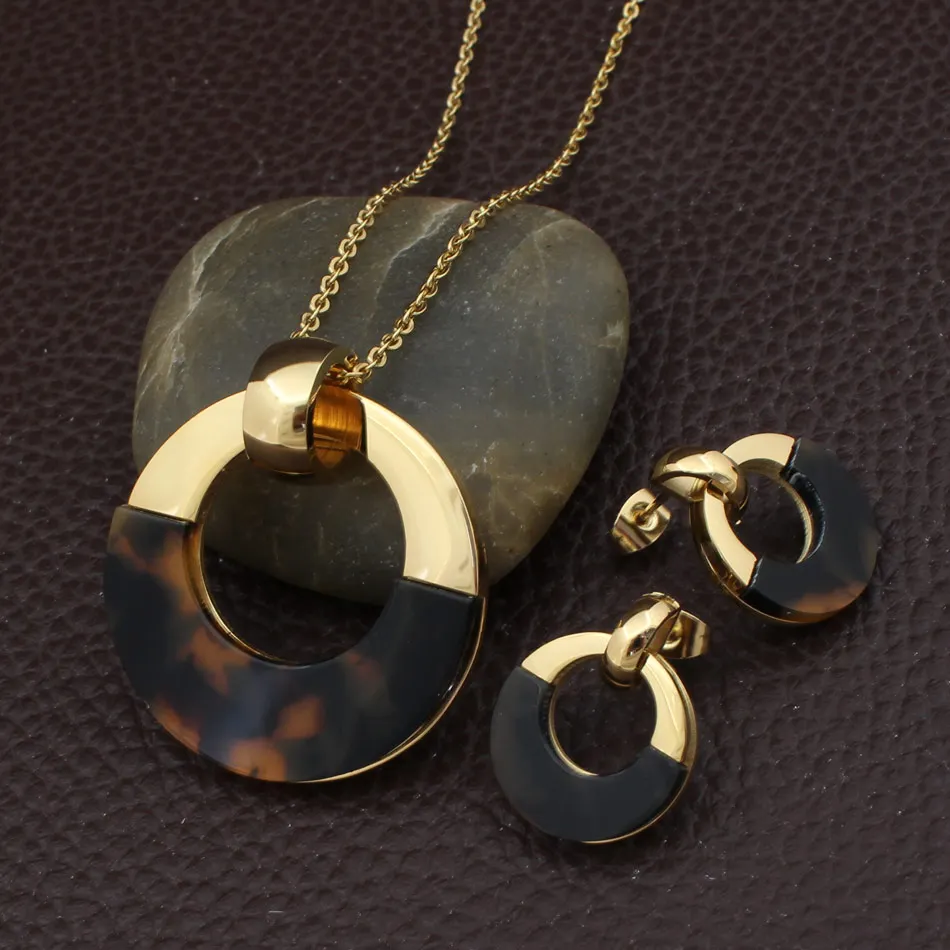 6 видов стилей золотой цвет и серебряный ювелирные изделия из нержавеющей стали