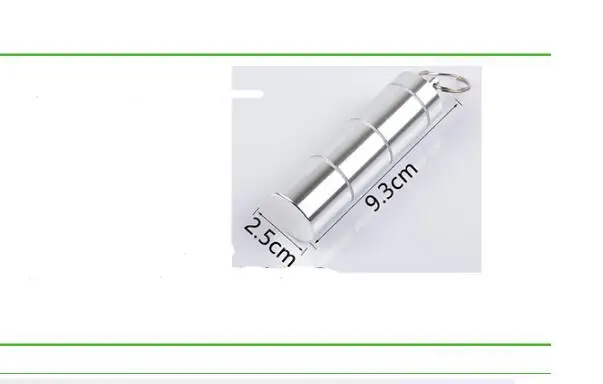 Ящик для хранения лекарств с цепочкой ключей портативный 4 комплекта больших