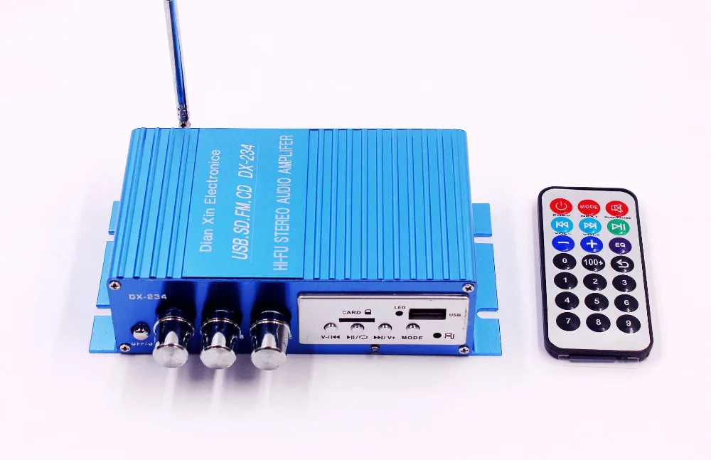 40 Вт + w 2 0 стерео Автозвук Мощность усилитель FM радио SD USB диск декодер MP3 WMA