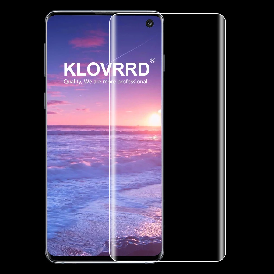 Мягкий Полноэкранный протектор для samsung Galaxy S10 Plus Гидрогелевая пленка наклейка S10E