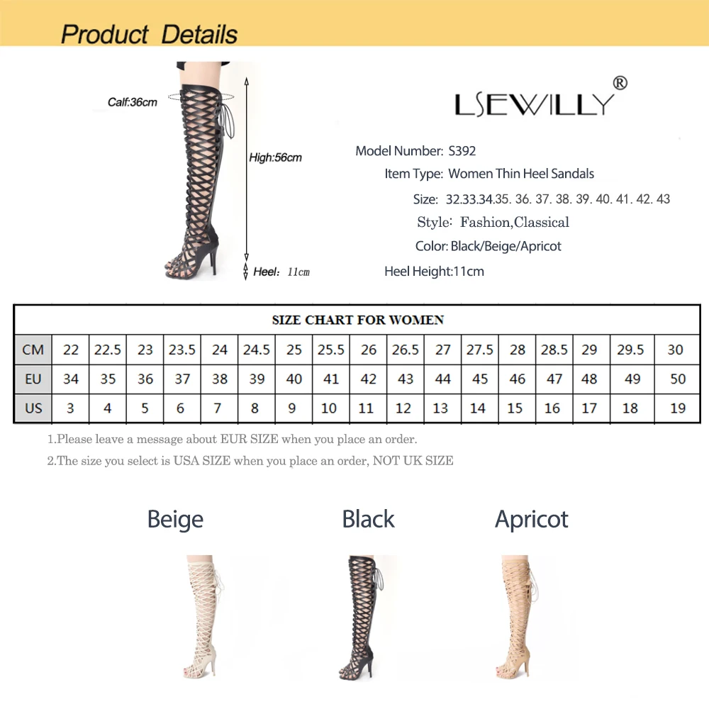 Lsewilly/пикантные сандалии гладиаторы с открытым носком Летние высокие сапоги выше
