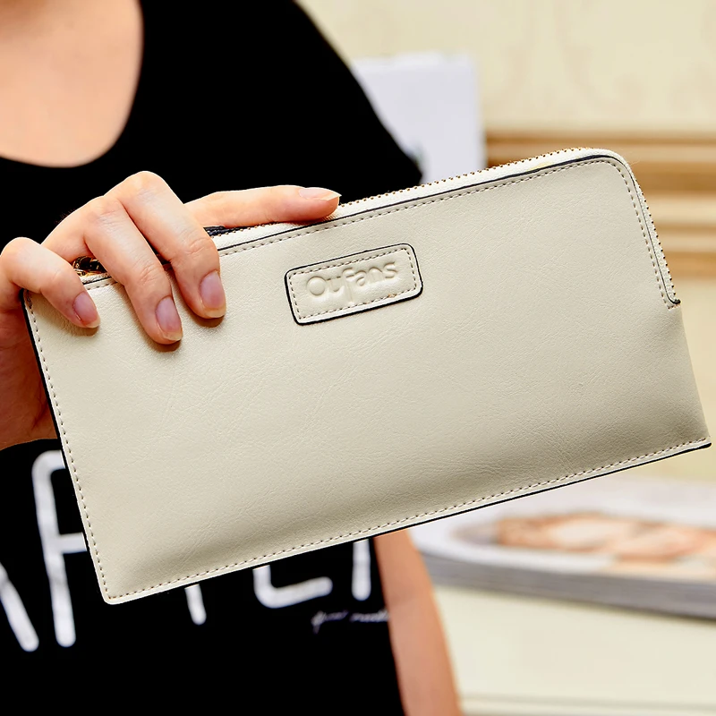 Новая Мода Дизайнер Кошельки Женщин Кожаный Бумажник Дамы Из Натуральной Кожи