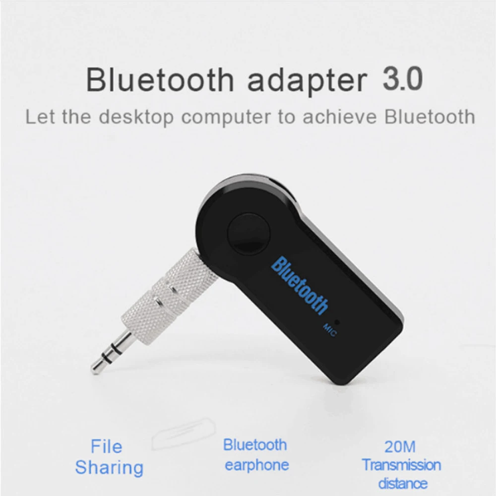 Handfree Автомобильный Bluetooth музыкальный приемник 3 5 мм потоковый A2DP беспроводной AUX