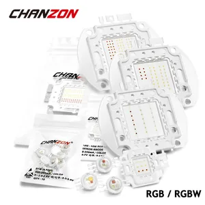 Светодиодный чип RGB  RGBW высокой мощности, красный, зеленый, синий, белый диод 3 10 20 30 50 100 Вт