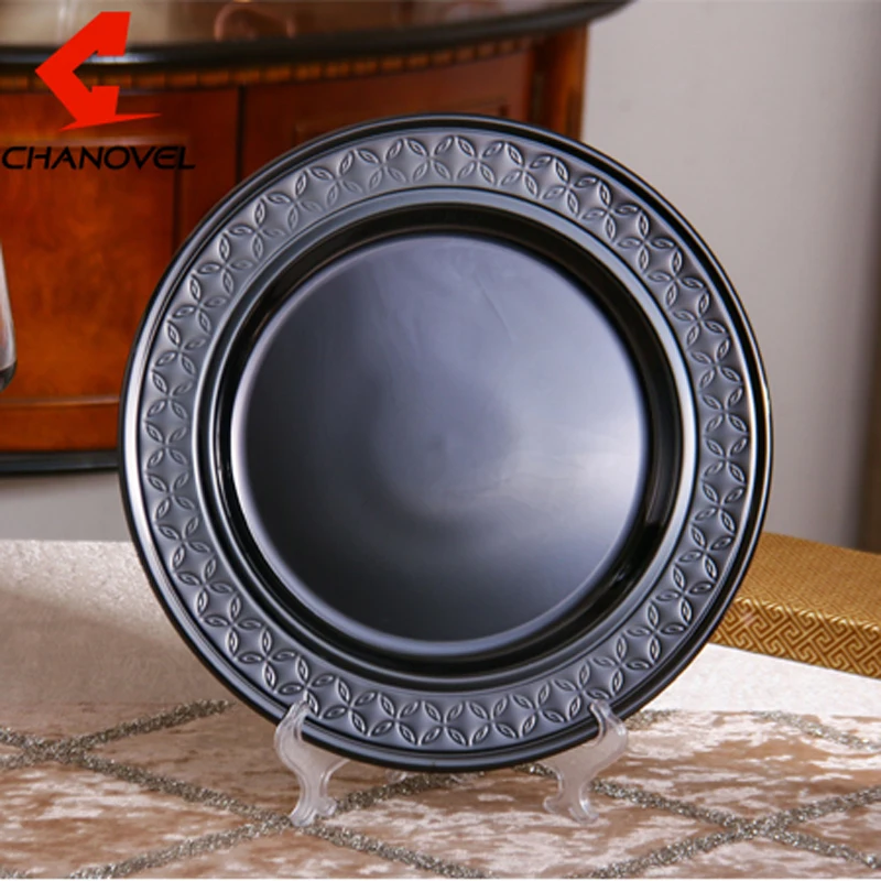CHANOVEL 30 см нержавеющая сталь фрукты Подставка для тарелок Кондитерские поднос конфеты торт десерты блюда