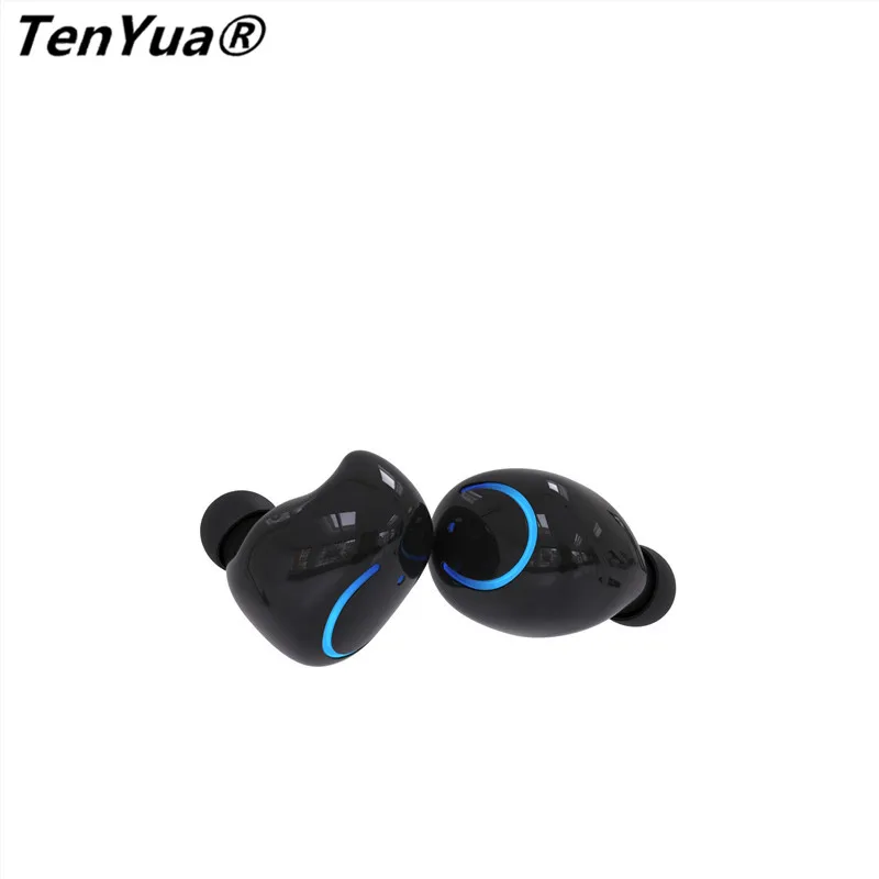 

TenYua Dual TWS Q18 Wireless Bluetooth Headset HiFi Bass Music Earphone with Charging Box Mini Earbuds For iPhone Smartphone