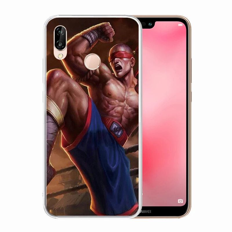 Тонкий Силиконовый ТПУ мягкий чехол для телефона huawei P20 Lite/Нова 3E крышка Капа Fundas