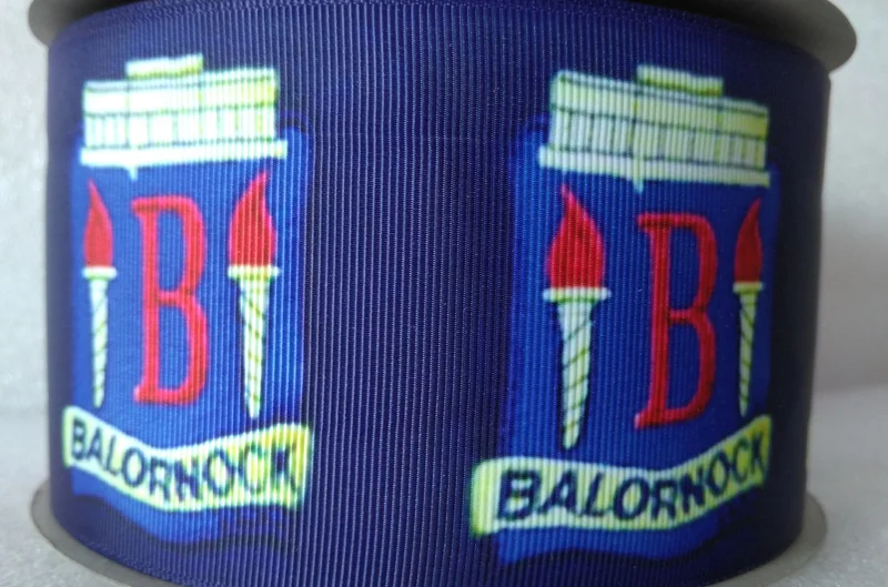 3 дюймов 1 дюйм символ balornock начальной школы Бесплатная доставка корсажные ленты с