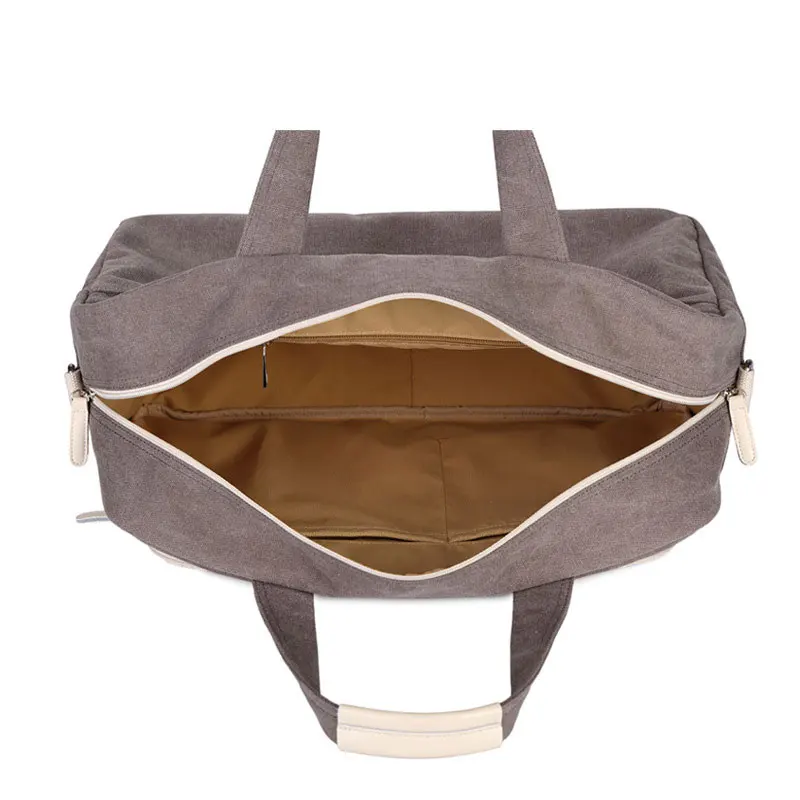 Женская Повседневная модная Дорожная сумка из парусины большая Цветочная для