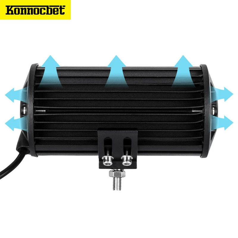 120 Вт 7 дюймов светодиодный рабочий свет бар точечный прожектор комбинированный