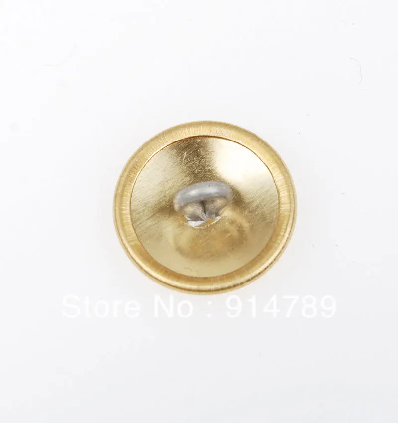 

12 PCS WWI GERMAN OFFICER IMPERIAL CROWN TUNIC BUTTON GOLD 21MM-33529