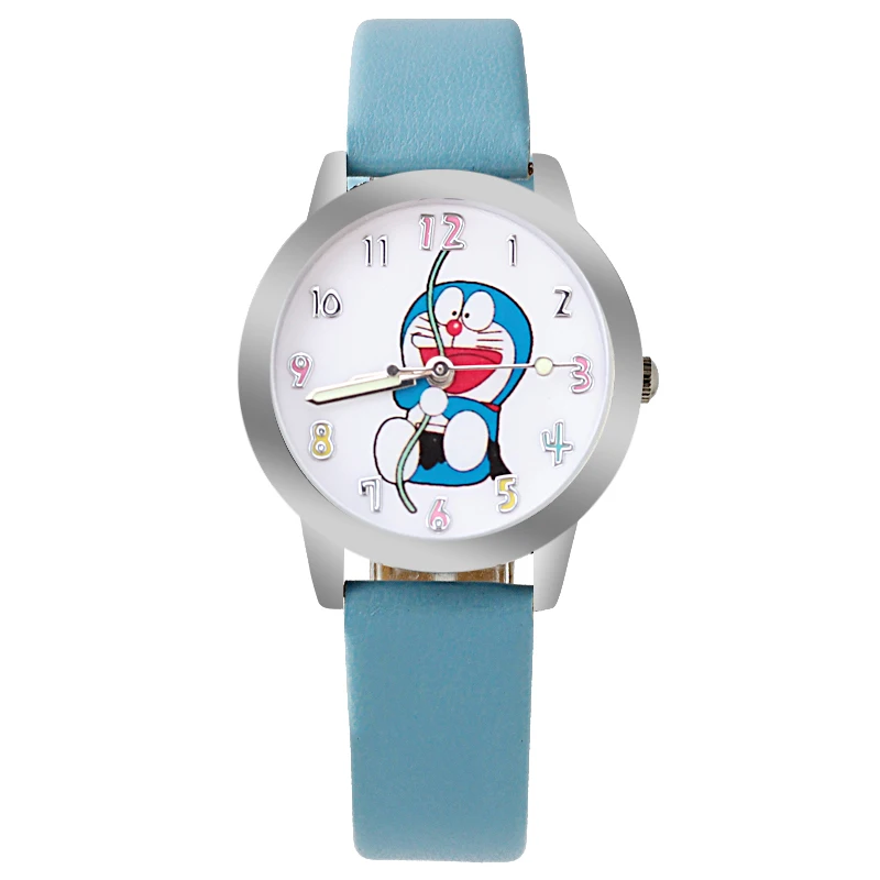 Детские часы для мальчиков и девочек с мультяшным рисунком Дораэмон tinkling cat
