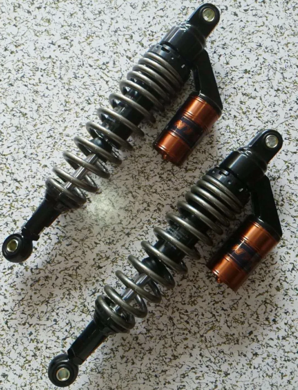 

340mm 350mm 360mm 8mm Universal Shock Absorbers for Honda/Yamaha/Suzuki/Kawasaki/Dirt bikes/ Gokart/ATV/Motorcycles and Quad.